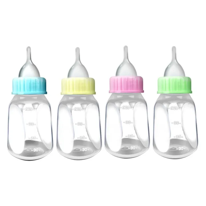 120ml Small Pet Feeding Bottle Puppy Kitten Feeding Bottle Cat Dog Feeder   Cat Baby Nursing Water Milk Feeder Drinking Bottle