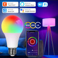 AC 220V 110V Tuya Smart WiFi LED Light Bulb E27 10W 15W 20W Alexa LED Lamp Smart Life APP  Assisatnt Echo Voice Control lightify. 