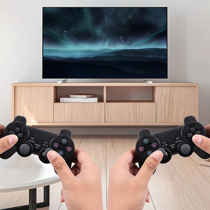 2PCS%202.4G%20Wireless%20Gaming%20Controller%20No%20Delay%20Plug%20and%20Play%20Ergonomic%20Gamepad%20for%20M8%20X2%20M15%20Game%20Stick%20PC%20Android%20TV%20Phone%20-%20Image%203