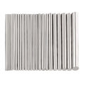 304 Stainless Steel Rod 2MM 3MM 4MM 5MM 6MM 8MM 10MM  Linear Shaft Round Ground Bar 125mm 200mm 250mm 330mm 500mm. 