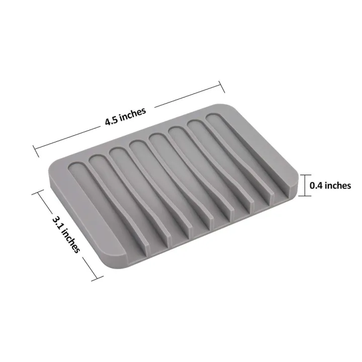 1/2%20Pcs%20High%20Quality%20Silicone%20Self%20Draining%20Soap%20Dishes%20Innovative%20Soap%20Holder%20Saver%20Silicone%20Soap%20Holder%20Anti%20Slip%20Pad%20-%20Image%204