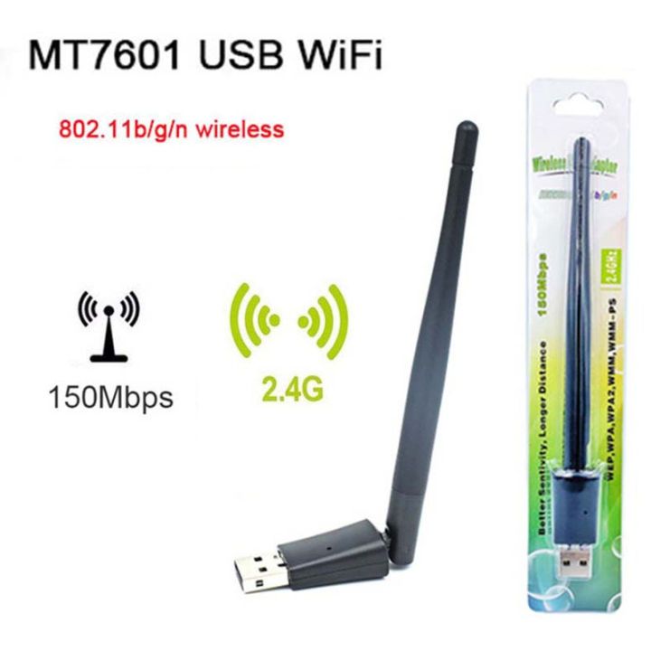 150Mbps Mini USB WiFi Adapter MT7601 Wireless Network Card wifi ...