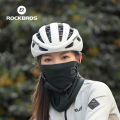 ROCKBROS Winter Keep Warm Cycling Face Mask Fleece Hiking Camping Ski Balaclava Neck Scarf Windproof MTB Road Bicycle Bike Mask. 