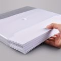 10pcs A4 Transparent Plastic File Folders Waterproof PP Document Storage Bags Student Test Papers & Office Organization Supplies.