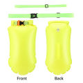 Outdoor Safety Swimming Buoy Multifunction Swim Float Bag With Waist Belt Waterproof PVC Lifebelt Storage Bag For Water Sports. 