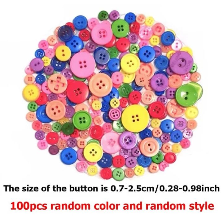 100PCS%20Colorful%20Mixed%20Resin%20Buttons%20Rotundity%20Household%20Handmade%20DIY%20Sewing%20Supplies%20Clothing%20Accessories%20Material%20Bags%20TMZ%20-%20Image%206