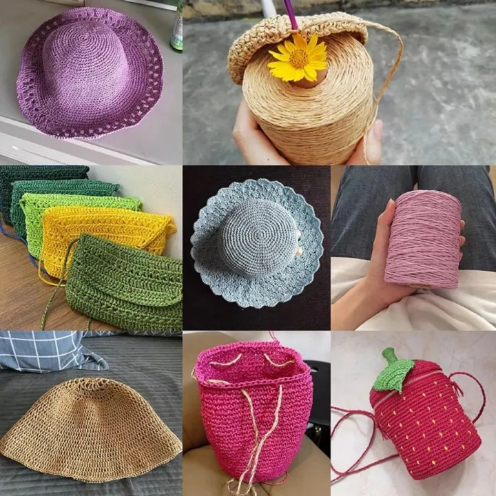 280-300m/Roll%20Natural%20Raffia%20Straw%20Yarn%20For%20Knitting%20Crocheting%20Paper%20Threads%20DIY%20Handmade%20Summer%20Sunhat%20Beach%20Bag%20Material%20-%20Image%205