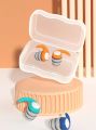 Noise Cancelling Silicon earplugs (for sleeping,swimming)for adults [1pair]. 