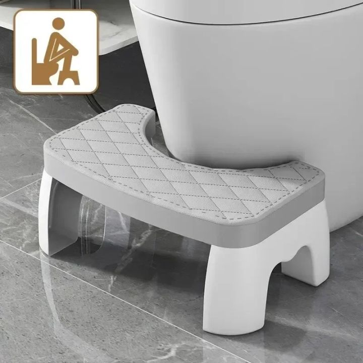 1PC Waterproof Squatty Potty Toilet Stool Toilet Foot Stool Squat Stool For Pregnant Woman Children  Old People
