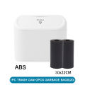 1/2/3Pcs Car Trash Can (with Lid) Contains 60 (300) Garbage Bags, Small Car Trash Can, Leak-proof Mini Car Accessories. 
