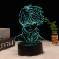 7 Colors 3d Lamp Anime My Hero Academia Dabi Led Light For Bedroom Decor Cool Manga Gift For Him Rgb Colorful Night Light Dabi. 
