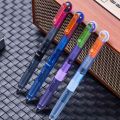 Quick Dry Black Gel Pens, Medium Point (0.5mm),CS Tip, Low-Weight Design Retractable Gel Pens With Comfortable Full Grip. 