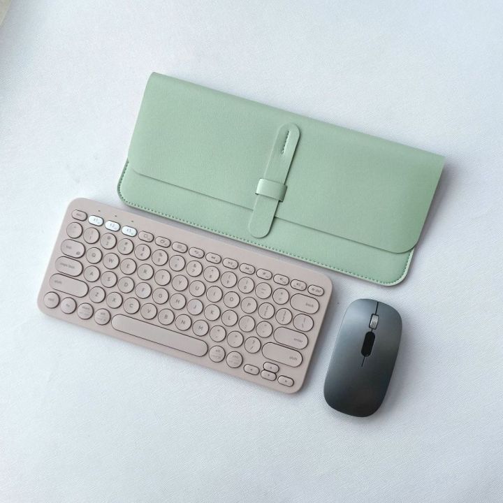 Storage%20Bag%20for%20%20K380%20PU%20Leather%20Wireless%20Keyboard%20Sleeve%20Portable%20Keypad%20Pouch%20Dustproof%20Anti-Shock%20Protective%20Case%20-%20Image%205
