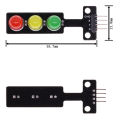 5PCS 5V Traffic Light LED Display Module 5mm Red Yellow Green LED RGB -Traffic Light for Traffic Light System Model. 