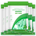 50/100/150/300/600pcs - Refreshing Mint Floss Stick - Clean and Cleanse Between Teeth with One Piece. 