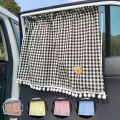 1PC Universal Car Sun Shade Curtains Cute Cartoon Bear Car Styling Rear Side Window Windshield Sunshade Protect Window Curtains.