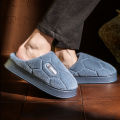 Trend Winter Couple Indoor Non-slip For Men Women Flip Flops Warm Slippers Home Slides Casual bedroom Soft Shoes Big Size 50 51.