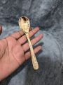 Brass - Pitol Tea spoon - 6 inches - 35 gm. 