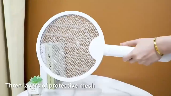 Mosquito Killer Racket | 3-in-1 Electric Mosquito Swatter Racket | Rechargeable USB Bug Zapper Bat with LED Light | Indoor & Outdoor Mosquito Killer | Mosquito Killer Lamp | Mosquito Killer | myee store