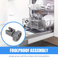 8PCS Dishwasher Top Basket Wheel For Aeg For Electrolux For Favorit For Privileg For Zanussi Dish Washer Upper Wheel Kits. 