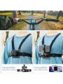 Adjustable Chest Mount Phone Holder 360° Rotation Body Strap Phone Mount for First Person View POV Video Recording Vlog Hiking.