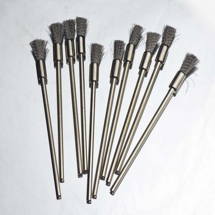 10Pc%20Stainless%20Steel%20Wire%20End%20Brush%20Pen%20Shape%20Bristle%20Scratch%20Extension%20Rod%201/8"%20Shank%20For%20Power%20Rotary%20Tool%20by%20Rebuild%20Master%20-%20Image%204