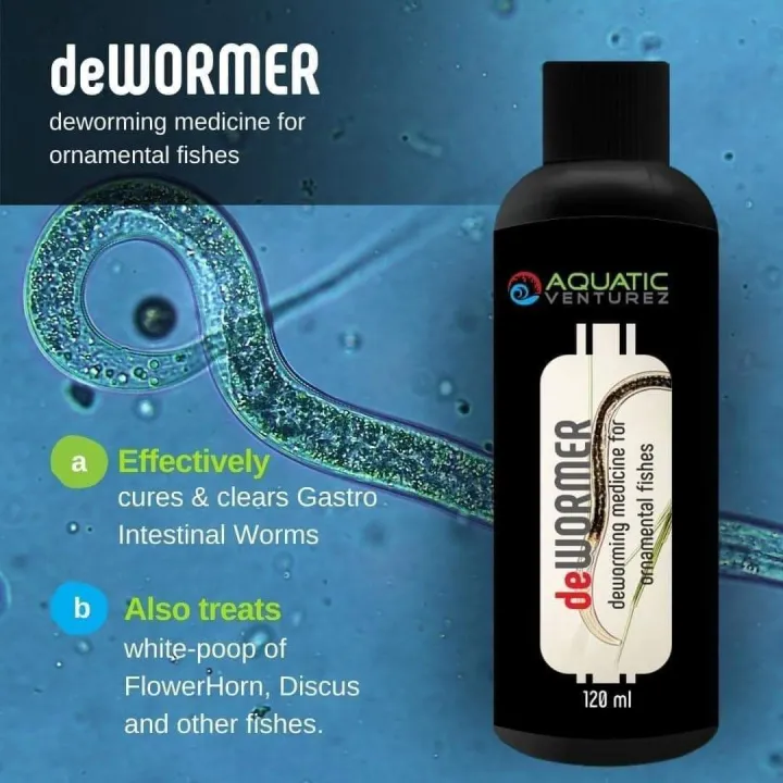 AQUATIC%20VENTUREZ%20Dewormer%20Medicine%20For%20Aquarium%20Fish%20120ml%20Kohinoor%20Aquarium%20-%20Image%203