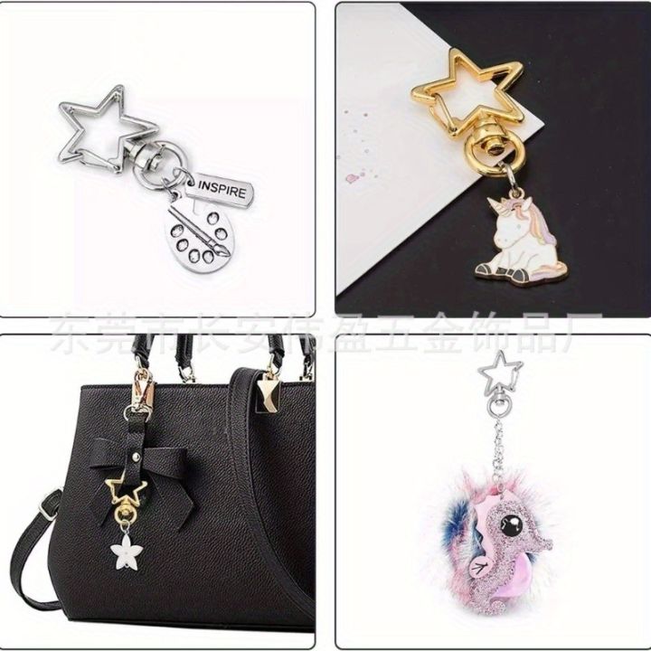 15PCS%20Metal%20Swivel%20Lobster%20Claw%20Clasps%20Star/Moon%20Snap%20Hook%20Swivel%20Lanyard%20Clip%20DIY%20Supplies%20Jewelry%20Making%20Keychain%20-%20Image%202