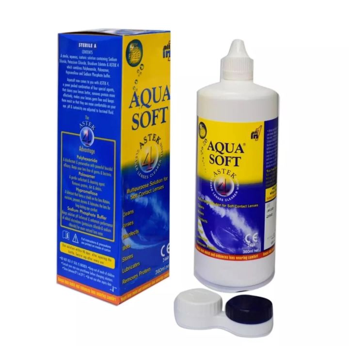 Aqua Soft Lens Solution(360ML)