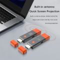 Wireless HDMI-Compatible Video Transmitter and Receiver Extender kit TV Stick Dongle Adapter For PC Camera Laptop To Monitor TV.