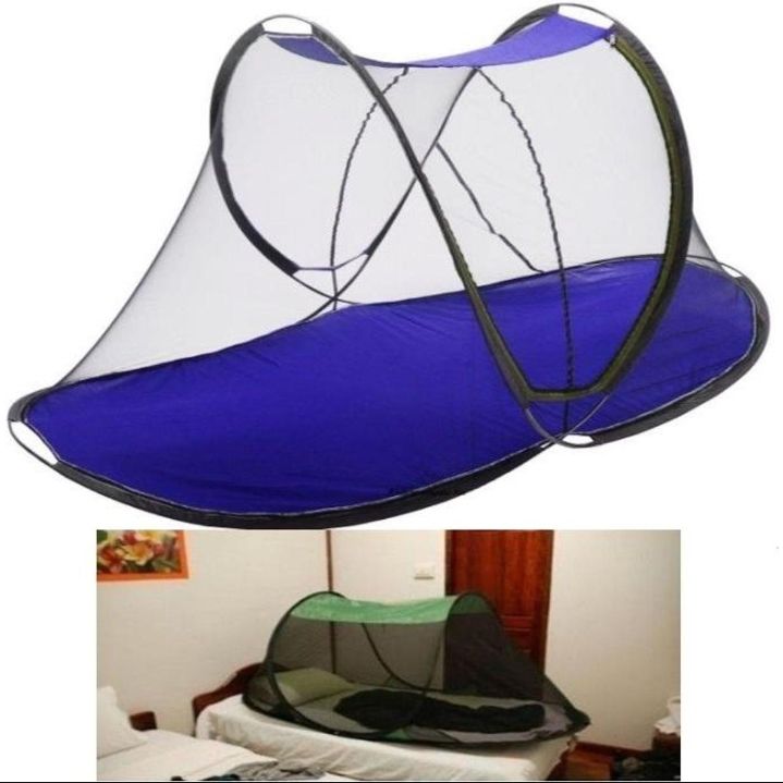 Pop-up%20Mosquito%20net%20with%20stand%20for%201%20person%20double%20gate%20mosquito%20net%20moshari%20-%20Image%202