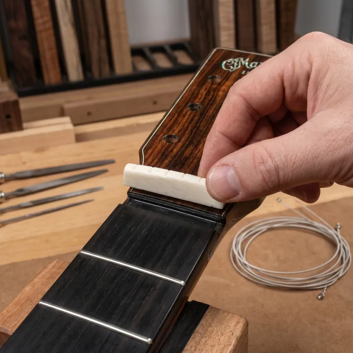 Miwayer%20Acoustic%20Guitar%20Bone%20Bridge%20Pins%20Nail%20Nut%20Saddle%201%20Set%206%20String%20Original%20White%20Bovine%20Bone%20for%20Classical%20Guitar%20Repair%20-%20Image%205