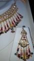 Gold plated jewellery set for Bridal-Custom Made 24K Gold Plated necklace for girls-Gold plated jewellery-fashion jewellery-Bridals necklace. 