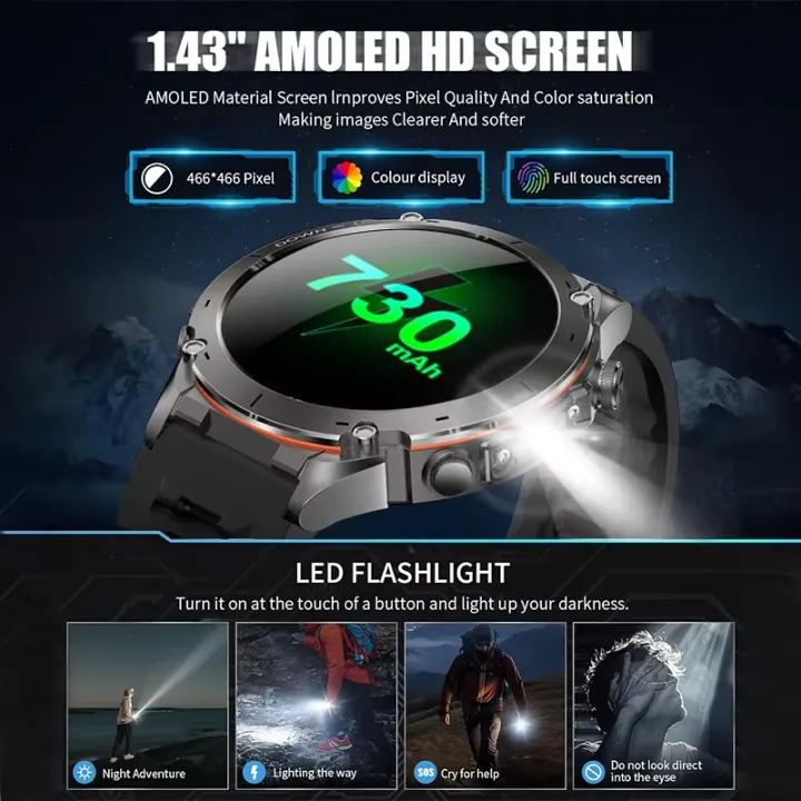 2025%20New%20genuine%20Stratos%204%20%20Smartwatch%201.43"AMOLED%20HD%20Screen%20Compass%20Barometric%20Altimeter%20Flashlight%20Voice%20Calling%20SmartWatch%20-%20Image%205