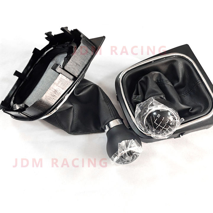 5/6%20Speed%20Gear%20Shift%20Knob%20with%20Leather%20Boot%20Collar%20Case%20for%20Volkswagen%20VW%20Golf%205%20V%206%20VI%20MK5%20MK6%20Jetta%202005-2014%20Car%20Stying%20-%20Image%206