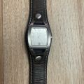 (A). Fossil JR-8130 Brown leather strap Women's Watch used good condition without original packaging. 