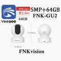 Fnkvision CCTV wireless WiFi camera wireless IP camera with Thai language infrared 5 million full hd5mp view via mobile phone app: fnkvision. 