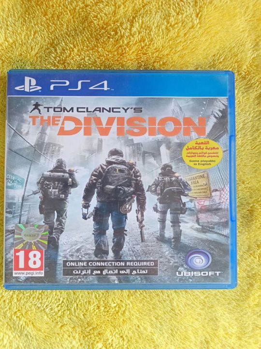Playstation 4 dvd Tom clancy The Division PS4 game