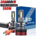 Erruson 160W 300000LM H4 LED H7 H11 Car Headlight Bulb High Power CSP H1 H3 9005 9006 9012 HIR2 Turbo Lamp 6000K Car Light 12V.