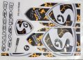 SG 3D Embossed cricket Bat Sticker 2023 Edition For Professional Players. 