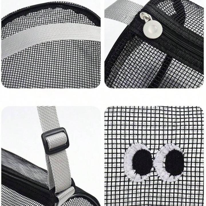 New%20women's%20mesh%20single%20shoulder%20bag%20large%20capacity%20cylindrical%20handbag%20daily%20makeup%20storage%20bag%20-%20Image%206