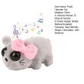 Music Sad Hamster Meme Plush Toy Fun Sounding Hamster Stuffed Animals Kawaii Dolls Kids Toy Gifts Birthday Valentine's Day Gifts. 