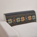 1pc Bohemian Jacquard Chenille Sofa Towel Boho Style Sofa Cover for All Seasons Living Room Couch Furniture Protector Decor.