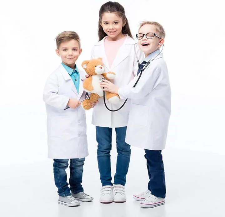 Kids%20White%20Apron%20For%20School%20Or%20Lab%20/Baby%20White%20Doctor%20Apron/kindergarten%20School%20Students%20Apron%20For%20Age%204%20year%20to%2018%20years%20-%20Image%203