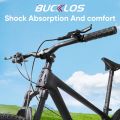 BUCKLOS Bicycle Handle Soft Rubber Mountain Bike Grips Lock on Bicycle Handle Grips Shock-absorption Bike Handlebar Grips. 