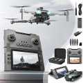 Foldable Remote Brushless Drone - 4K Dual Camera Aerial Photography Brushless Obstacle Avoidance Remote Control Drone Sl. 