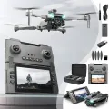 Foldable Remote Brushless Drone - 4K Dual Camera Aerial Photography Brushless Obstacle Avoidance Remote Control Drone Sl. 