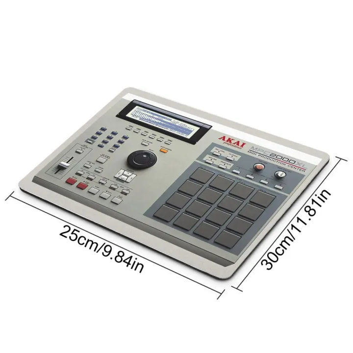 AKAI%20MPC%202000XL%20Retro%20MIDI%20Production%20Center%20Large%20Gaming%20Mouse%20Pad%20-%20Image%204