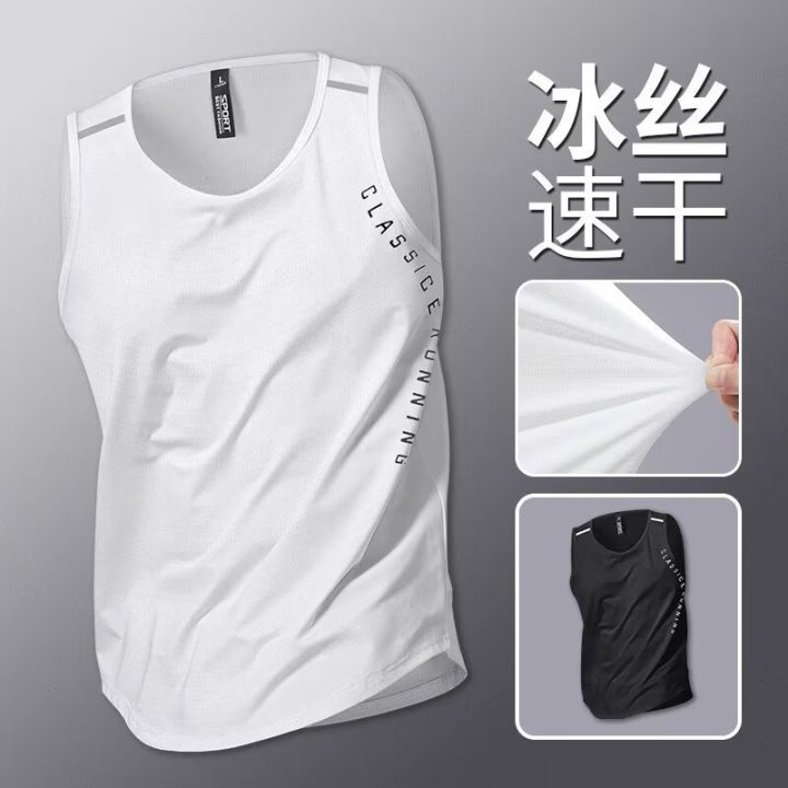 Sports%20vest%20men's%20fitness%20summer%20ice%20silk%20top%20running%20sleeveless%20quick%20drying%20clothes,%20camisole%20loose%20basketball%20training%20t-shir%20-%20Image%204