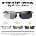 Photochromic Sunglasses Men Polarized Driving Chameleon Glasses Male Change Color Sun Glasses Day Night Vision Driver Eyewear.